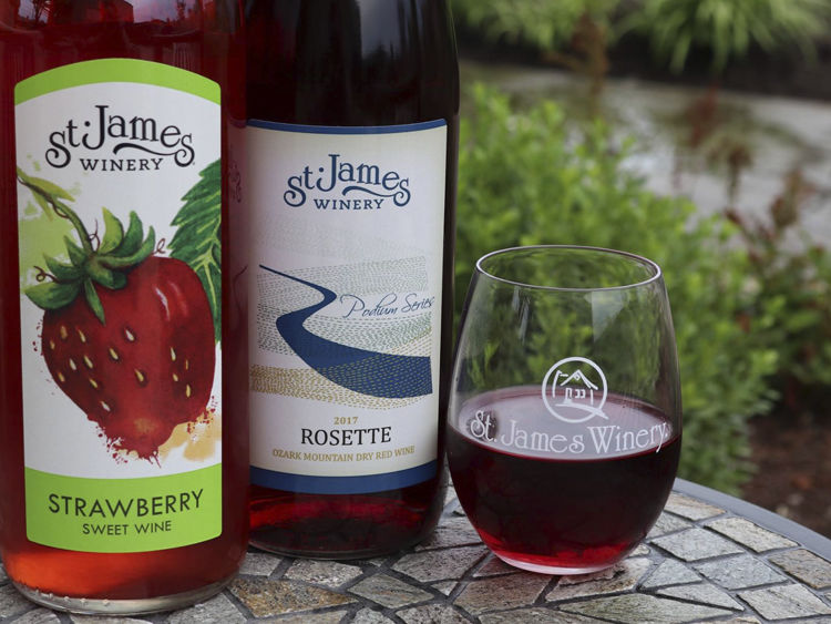 Winery: St. James Winery in St. James, Missouri